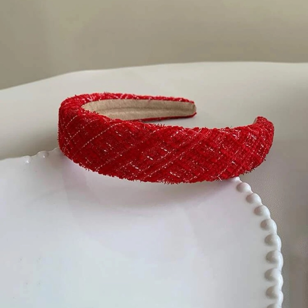 Red Large Headband - Picture 3 of 3